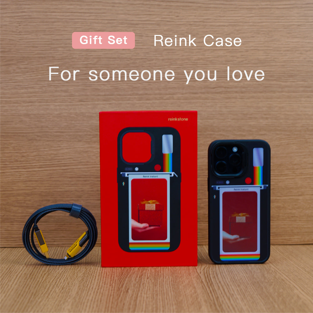 Gift Set】Reink Case C1 for iPhone 15 Pro Max