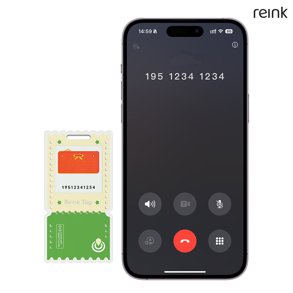 Reink Tag - Smart E-ink MFi Locator